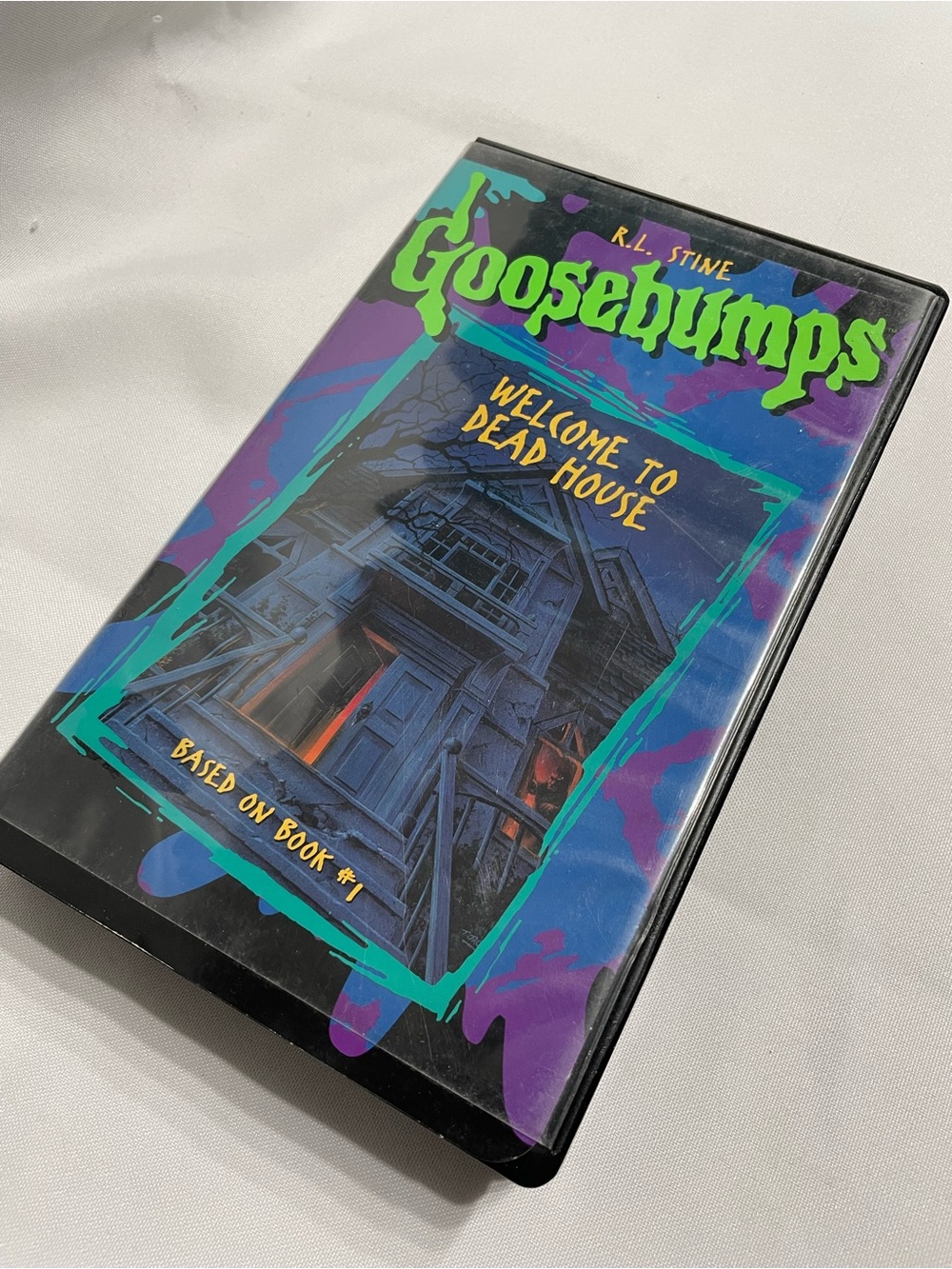 Vintage Goosebumps: Welcome to Dead House VHS tape 20th Century Fox 1996 EUC